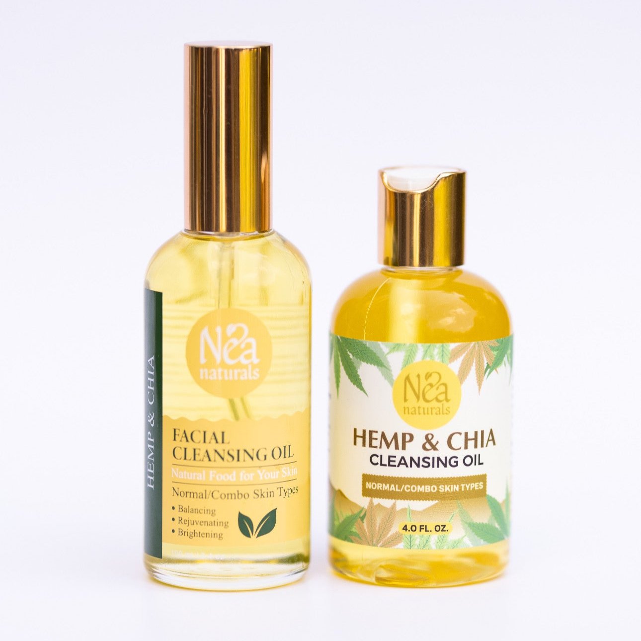 Hemp & Chia Seed Facial Cleansing Oil