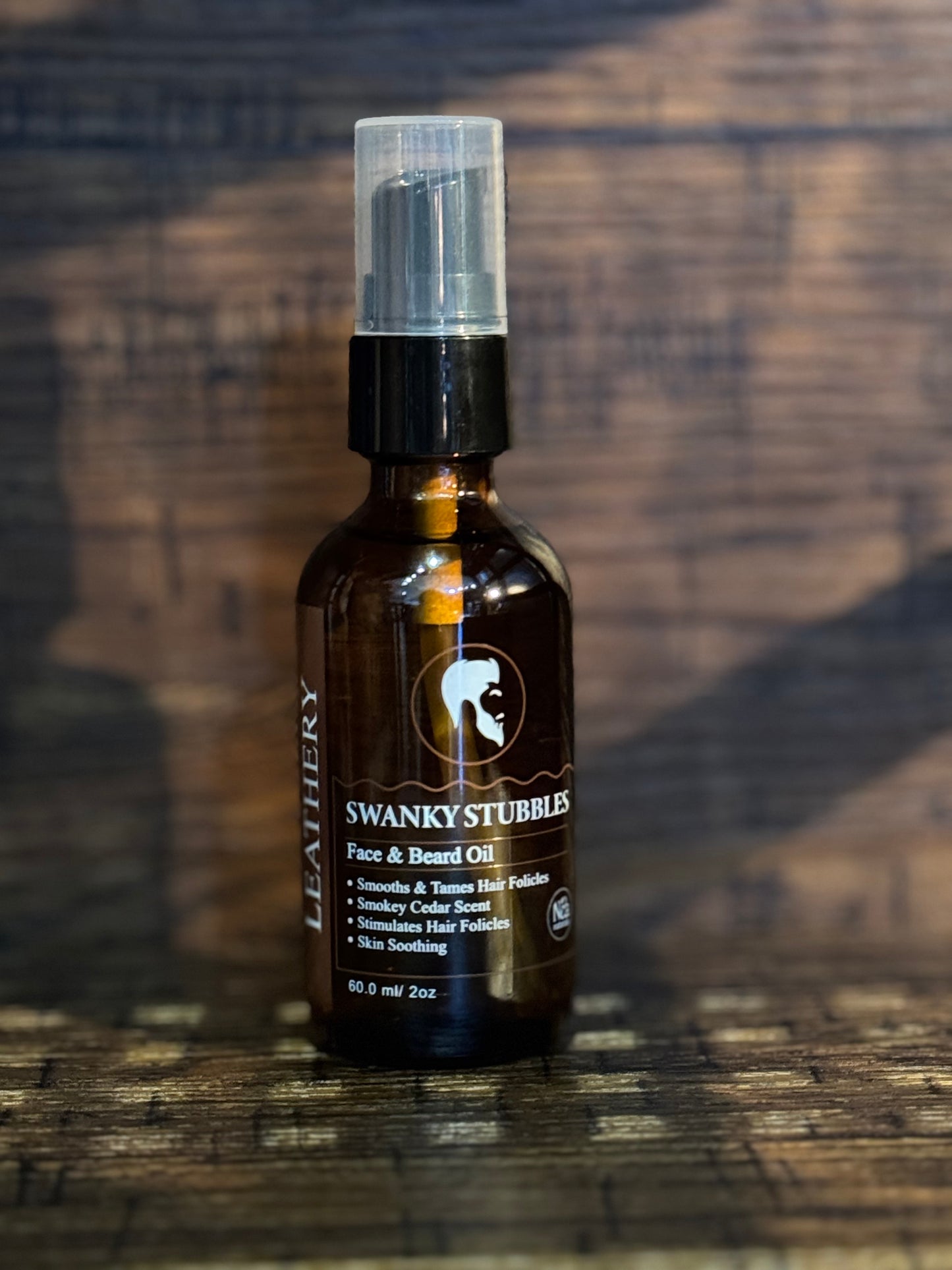 Swanky Stubble Face & Beard Oil | Leathery